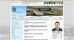 Desktop Screenshot of elektrenai.lt